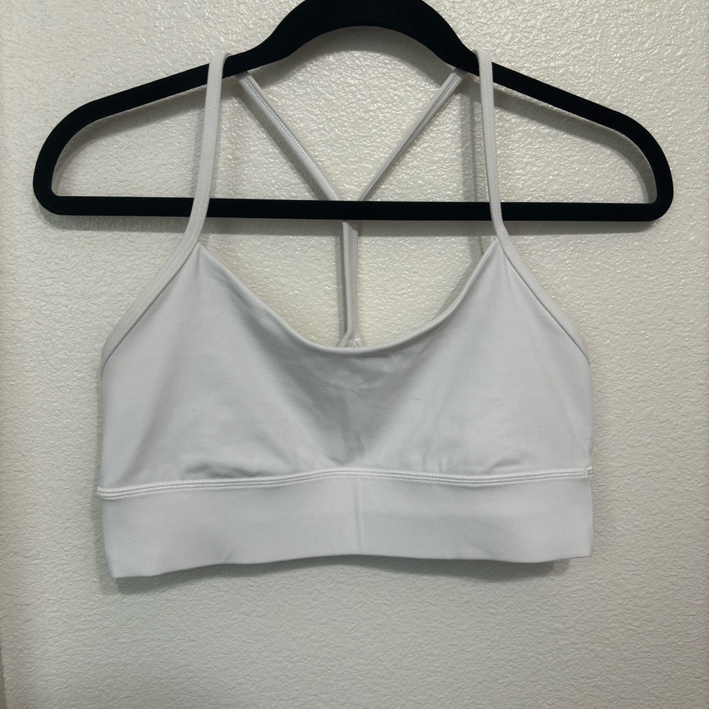 Lululemon Flow Y Nulu Longline Bra Light Support A-C cup